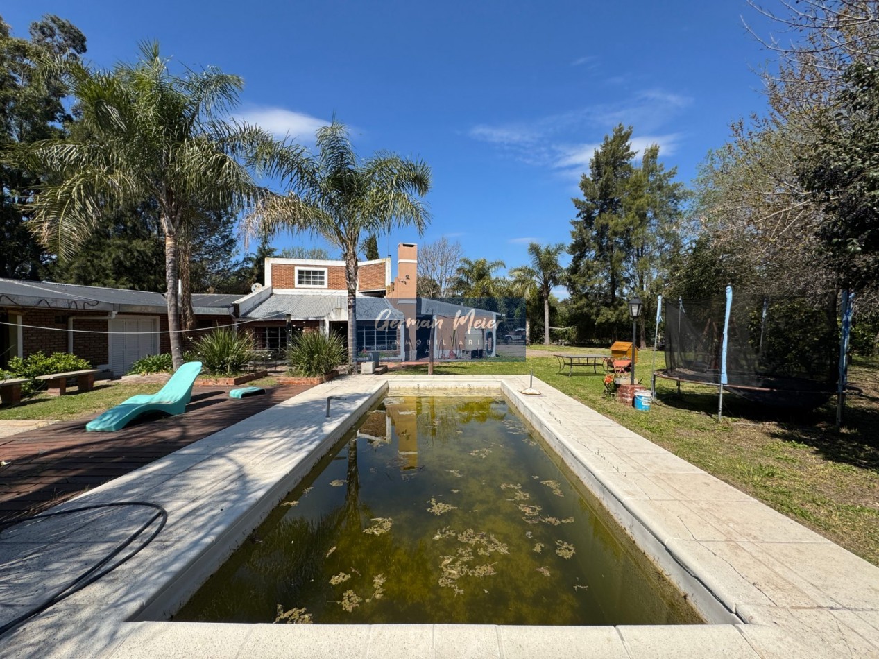 CASA QUINTA 2 DORMITORIOS - PILETA Y 1.375 M² DE TERRENO | Sauce Montrull