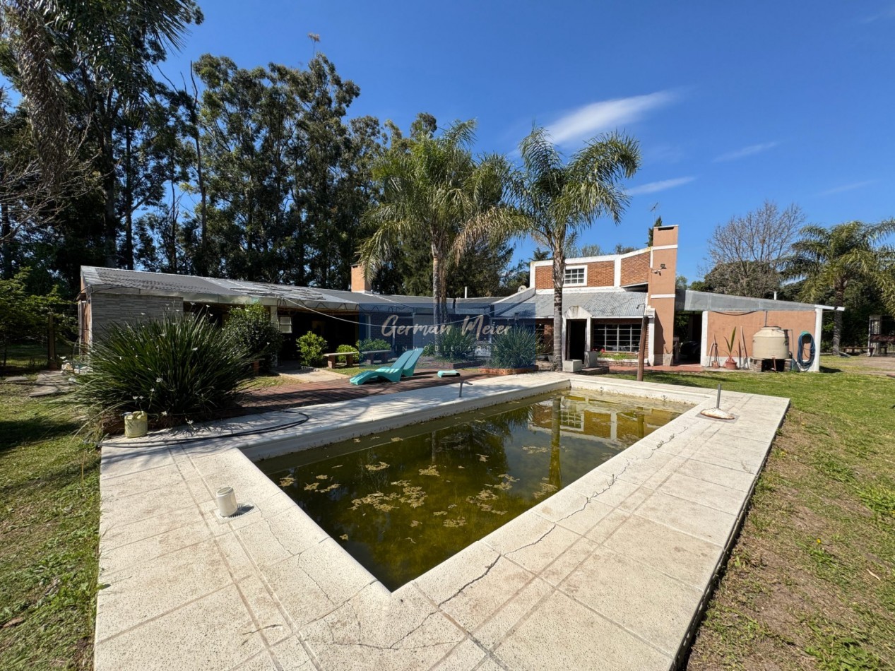 CASA QUINTA 2 DORMITORIOS - PILETA Y 1.375 M² DE TERRENO | Sauce Montrull