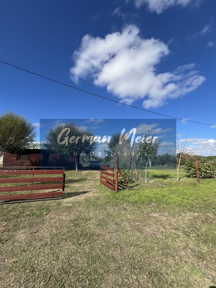 EN VENTA CABAÑA EN AMPLIO LOTE ZONA AUTODROMO