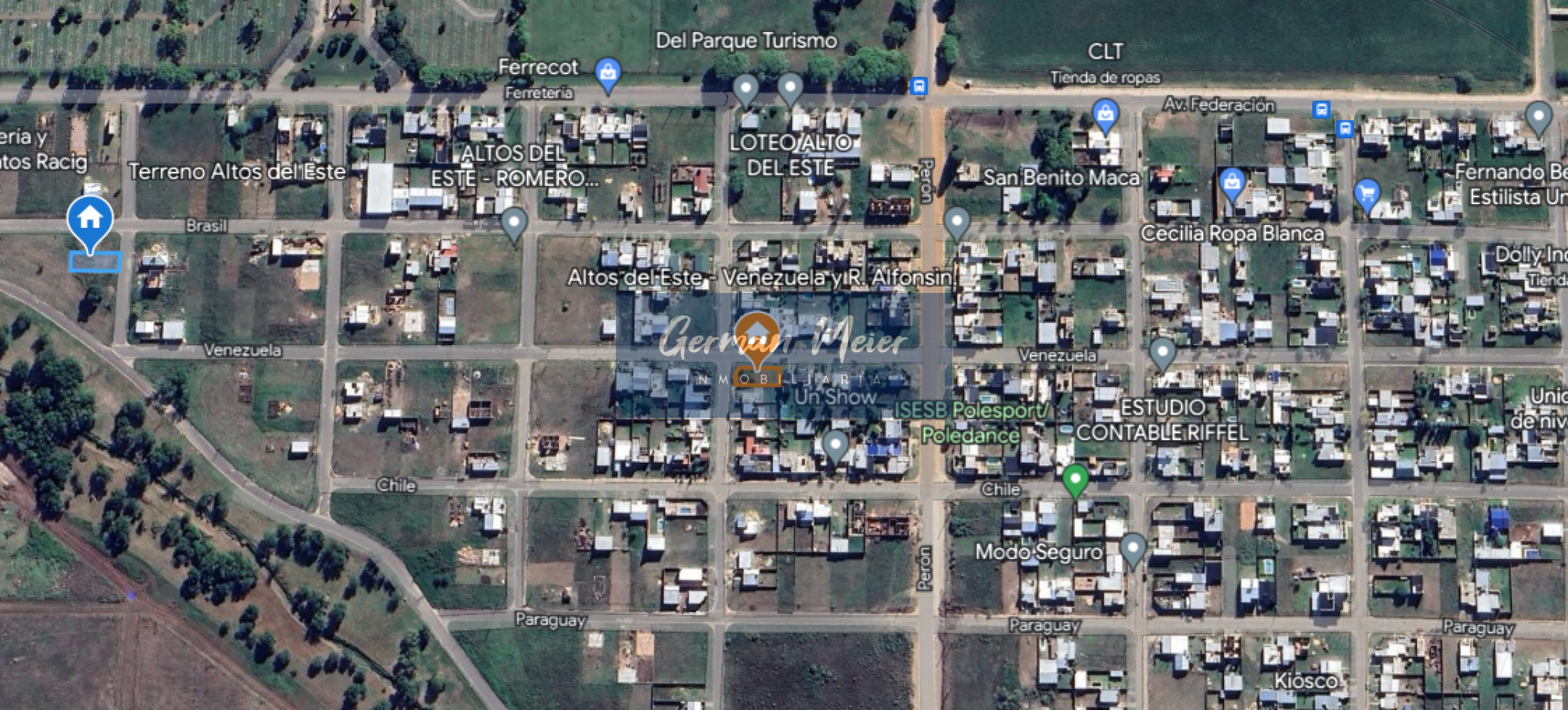 SE VENDE TERRENO EN  SAN BENITO-ALTOS DEL ESTE