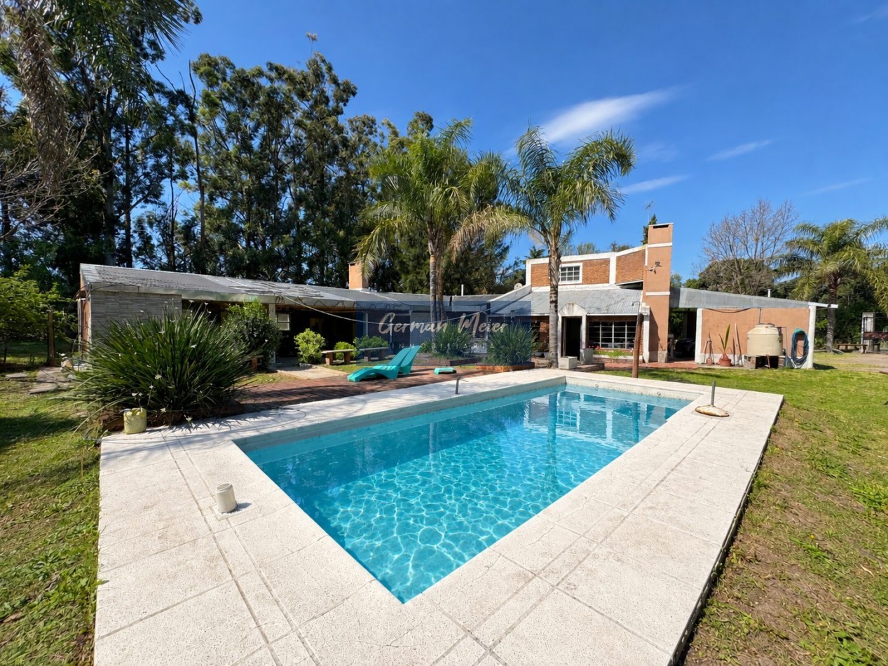 CASA QUINTA 2 DORMITORIOS - PILETA Y 1.375 M² DE TERRENO | Sauce Montrull