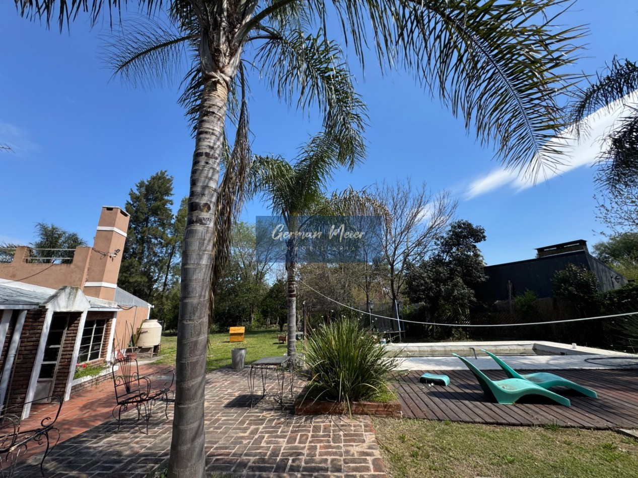CASA QUINTA 2 DORMITORIOS - PILETA Y 1.375 M² DE TERRENO | Sauce Montrull