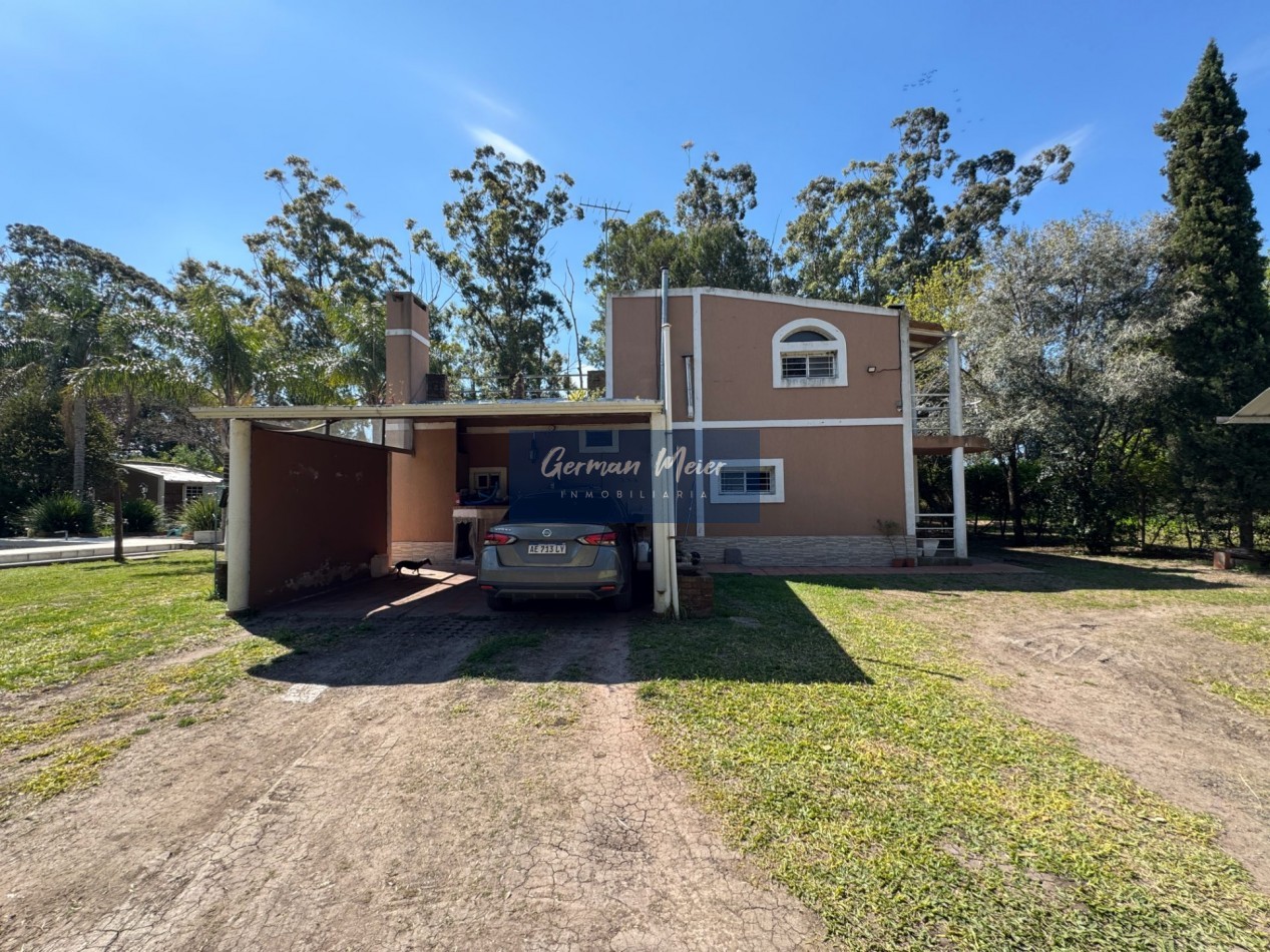 CASA QUINTA 2 DORMITORIOS - PILETA Y 1.375 M² DE TERRENO | Sauce Montrull